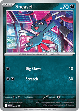 Sneasel - MEP Black Star Promos (Promo) [MEP-020] Hauptbild