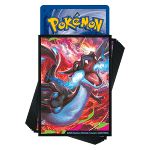 Mega Charizard X ex Ultra-Premium Collection Sleeves - Mega Evolution Products Immagine principale del prodotto
