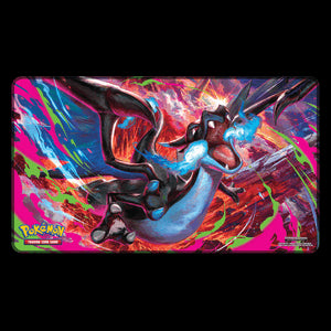 Mega Charizard X ex Ultra-Premium Collection Playmat - Mega Evolution Products Hover Image