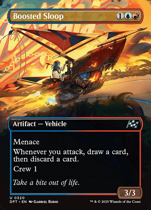 Boosted Sloop – Aetherdrift (DFT-320) Magic: The Gathering card | LC-REM-20260804-15339530125644-85bb2217-d3e1-4638-9a14-bb72bfedd18c
