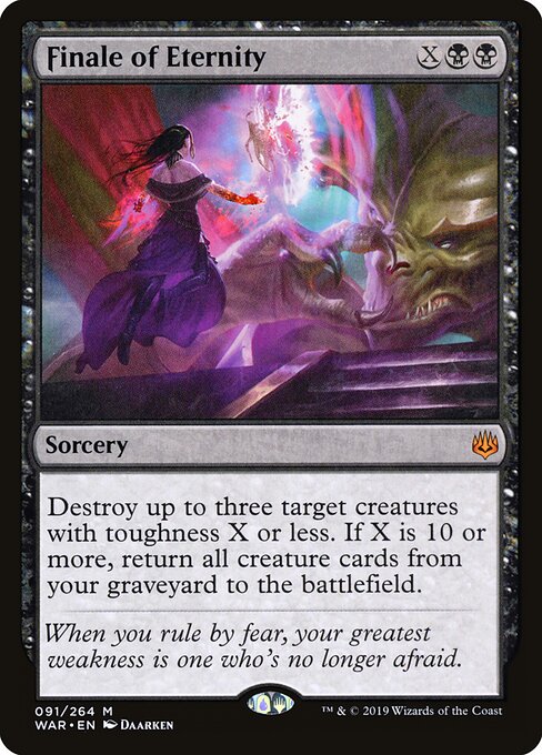 Finale of Eternity – War of the Spark (WAR-91) Magic: The Gathering card