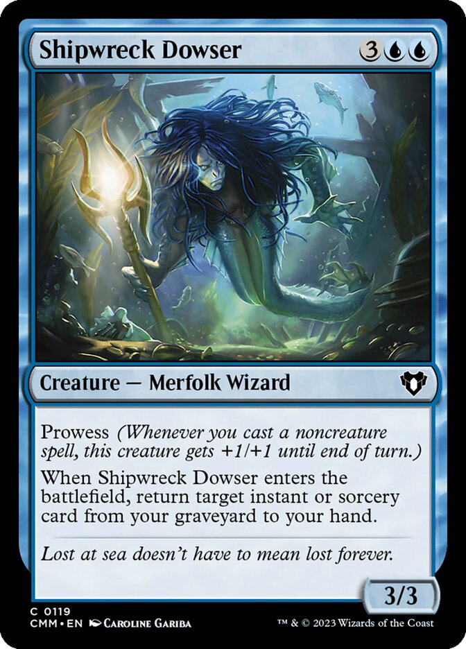 Shipwreck Dowser - Commander Masters (Common) [CMM-119] Immagine principale del prodotto