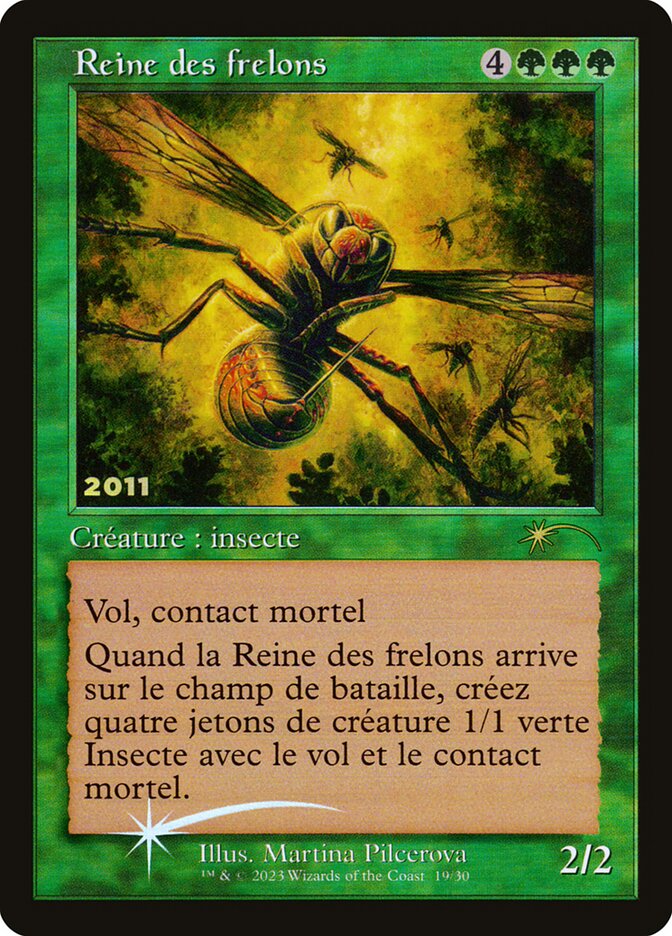 Magic-kaart Hornet Queen 30C-2011 uit 30th Anniversary Celebration (Rare)