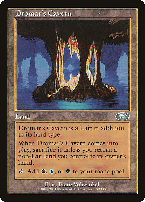 Dromar's Cavern – Planeshift (PLS-138) Magic: The Gathering card | LC-REM-20260804-15526172885324-85f10cee-6a63-438e-a9df-6b902dd025b8