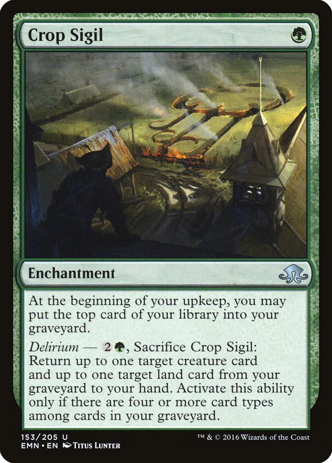 Crop Sigil - Eldritch Moon (Uncommon) [EMN-153]