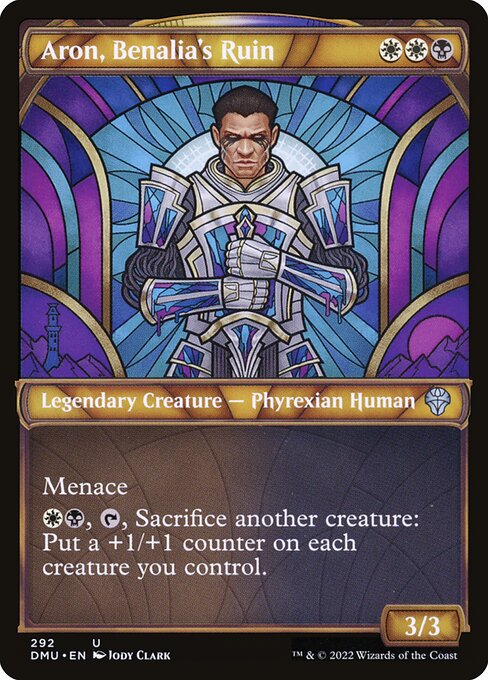 Aron, Benalia's Ruin – Dominaria United (DMU-292) Magic: The Gathering card | LC-REM-20260804-15150923120972-861f36b9-9f43-4ace-8e60-4ba671b2655a Image principale du produit