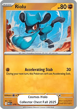 Riolu - Mega Evolution: Additionals (Promo) [xMEG-076] Immagine principale del prodotto