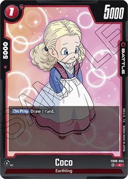 Coco (FB08-004) - Saiyan's Pride [Fusion World] (Common) [FB08-004]