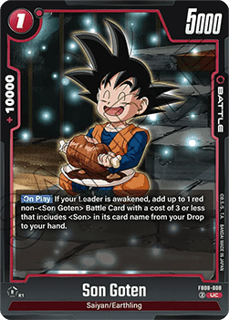 Son Goten (FB08-008) - Saiyan's Pride [Fusion World] (Uncommon) [FB08-008]