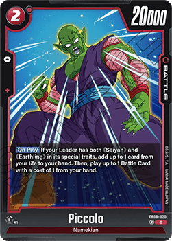 Piccolo (FB08-020) - Saiyan's Pride [Fusion World] (Common) [FB08-020] Immagine principale del prodotto