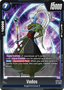 Vados (FB08-026)  (V.1 - Uncommon) - Saiyan's Pride [Fusion World] (Uncommon) [FB08-026]