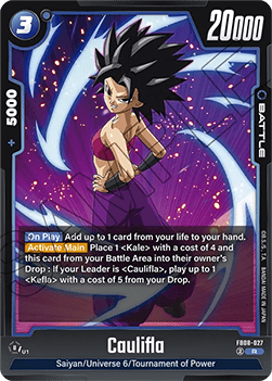 Caulifla (FB08-027) - Saiyan's Pride [Fusion World] (Rare) [FB08-027] Image principale du produit
