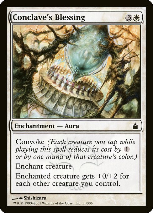 Conclave's Blessing – Ravnica: City of Guilds (RAV-11) Magic: The Gathering card Hauptbild