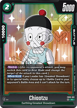 Chiaotzu (FB08-061) - Saiyan's Pride [Fusion World] (Common) [FB08-061] Image principale du produit