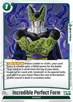 Incredible Perfect Form (FB08-069) - Saiyan's Pride [Fusion World] (Common) [FB08-069]