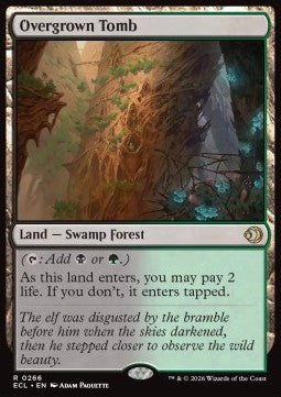 Overgrown Tomb - Lorwyn Eclipsed (Rare) [ECL-266] Imagen principal del producto