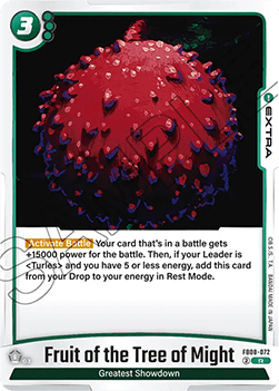 Fruit of the Tree of Might (FB08-072) - Saiyan's Pride [Fusion World] (Rare) [FB08-072]