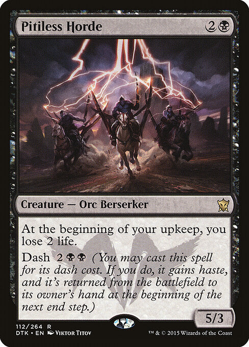 Pitiless Horde – Dragons of Tarkir (DTK-112) Magic: The Gathering card | LC-REM-20260804-15339630985548-86263073-b585-4744-829d-5725e6a06cf2