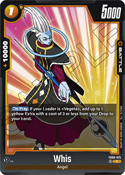 Whis (FB08-075) - Saiyan's Pride [Fusion World] (Common) [FB08-075] Image principale du produit