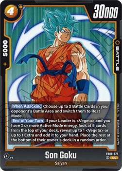 Son Goku (FB08-077) - Saiyan's Pride [Fusion World] (Uncommon) [FB08-077] Immagine principale del prodotto