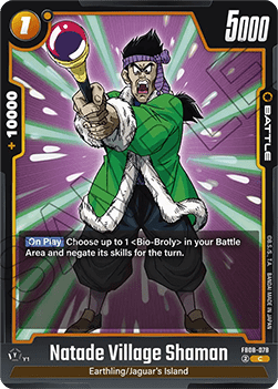Natade Village Shaman (FB08-078) - Saiyan's Pride [Fusion World] (Common) [FB08-078]
