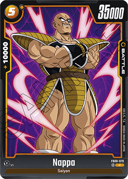 Nappa (FB08-079) - Saiyan's Pride [Fusion World] (Common) [FB08-079] Immagine principale del prodotto
