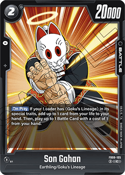 Son Gohan (FB08-105) - Saiyan's Pride [Fusion World] (Common) [FB08-105] Image principale du produit