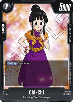 Chi-Chi (FB08-110) - Saiyan's Pride [Fusion World] (Common) [FB08-110] Image principale du produit