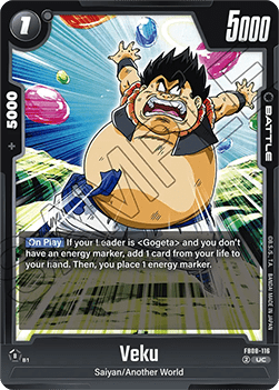 Veku (FB08-116) - Saiyan's Pride [Fusion World] (Uncommon) [FB08-116] Image principale du produit