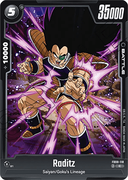Raditz (FB08-118) - Saiyan's Pride [Fusion World] (Common) [FB08-118] Immagine principale del prodotto