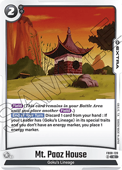 Mt. Paoz House (FB08-120) - Saiyan's Pride [Fusion World] (Common) [FB08-120] Image principale du produit