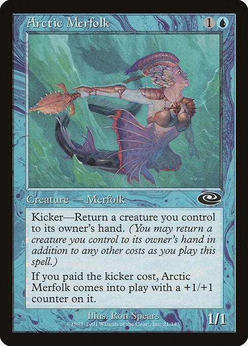 Arctic Merfolk – Planeshift (PLS-21) Magic: The Gathering card | LC-REM-20260804-15339917541708-86369fe5-d86d-4f4c-8f3d-dedc174f2032 Image principale du produit