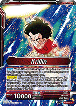 Krillin // Krillin, Grown-up Support (V.1 - Uncommon) - Fearsome Rivals (Uncommon) [BT29-001]
