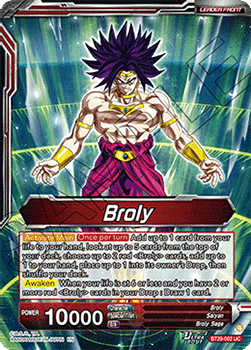 Broly // SS Broly, Increasing Power (V.1 - Uncommon) - Fearsome Rivals (Uncommon) [BT29-002]