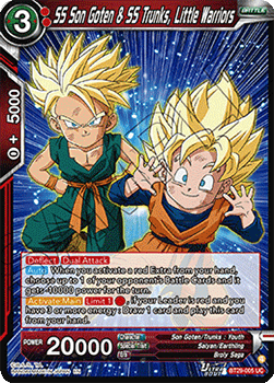 SS Son Goten & SS Trunks, Little Warriors (V.1 - Uncommon) - Fearsome Rivals (Uncommon) [BT29-005]