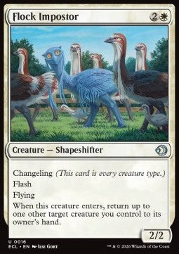 Flock Impostor - Lorwyn Eclipsed (Uncommon) [ECL-16] Imagen principal del producto