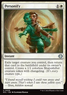 Personify - Lorwyn Eclipsed (Uncommon) [ECL-28] Imagen principal del producto