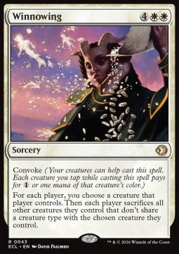 Winnowing - Lorwyn Eclipsed (Rare) [ECL-43] Hover Image