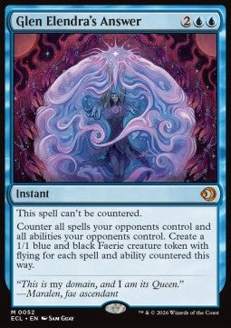 Glen Elendra's Answer - Lorwyn Eclipsed (Mythic) [ECL-52]