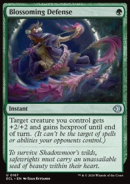 Blossoming Defense - Lorwyn Eclipsed (Uncommon) [ECL-167] Imagen principal del producto