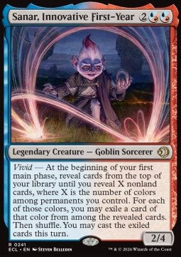 Sanar, Innovative First-Year - Lorwyn Eclipsed (Rare) [ECL-241] Hauptbild