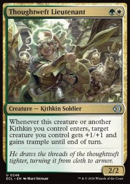 Thoughtweft Lieutenant - Lorwyn Eclipsed (Uncommon) [ECL-246] Hover Image