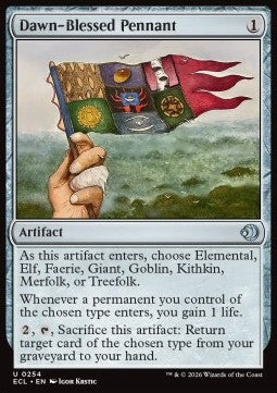 Dawn-Blessed Pennant - Lorwyn Eclipsed (Uncommon) [ECL-254] Imagen principal del producto