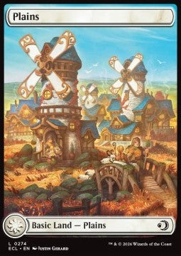 Plains (V.2) - Lorwyn Eclipsed (Land) [ECL-274] Hover Image