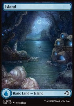 Island (V.3) - Lorwyn Eclipsed (Land) [ECL-280] Hauptbild