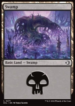 Swamp (V.1) - Lorwyn Eclipsed (Land) [ECL-271] Imagen principal del producto