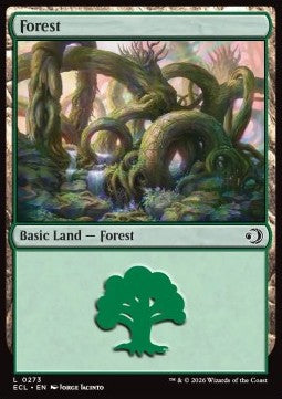 Forest (V.1) - Lorwyn Eclipsed (Land) [ECL-273] Imagen principal del producto