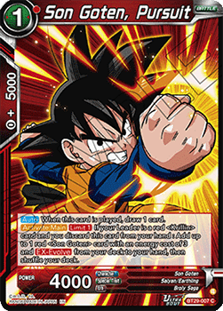 Son Goten, Pursuit - Fearsome Rivals (Common) [BT29-007] Imagen principal del producto