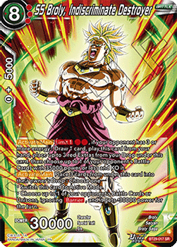 SS Broly, Indiscriminate Destroyer - Fearsome Rivals (Super Rare) [BT29-017] Main image