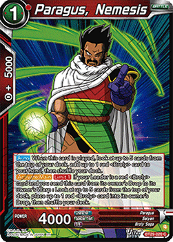 Paragus, Nemesis - Fearsome Rivals (Common) [BT29-020] Image principale du produit